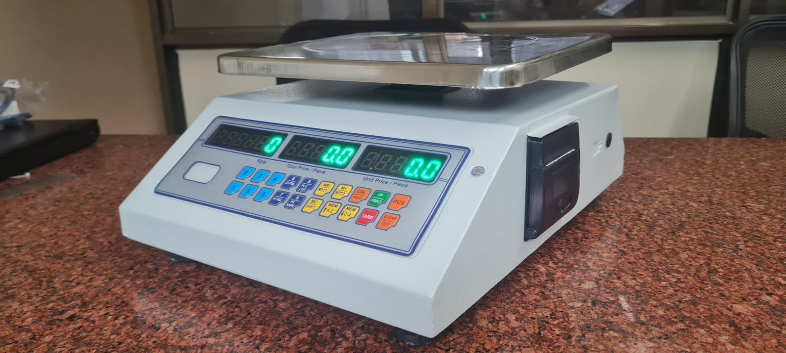 WEIGHIING SCALE WITH PRINTER