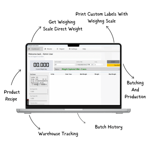 batch weighing software