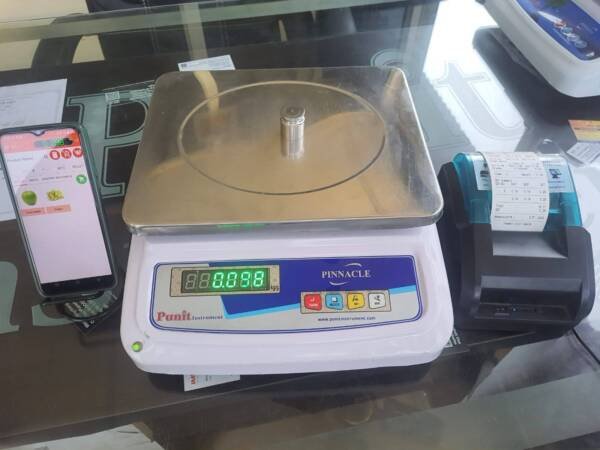 TABLE TOP WEIGHING SCALE WITH MOBILE APP AND PRINTER - Image 2