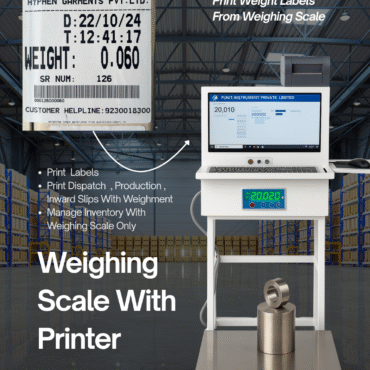 weighing scale with printer