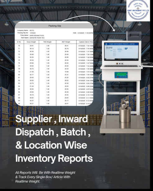 Weighing Scale with Printer – Industrial Label Printing Solution - Image 4