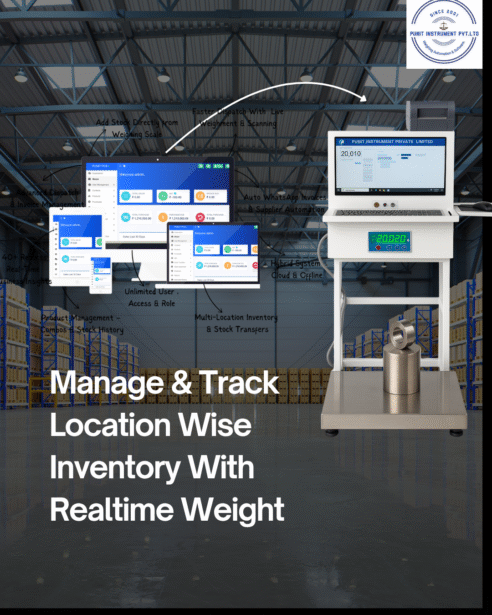 Weighing Scale with Printer – Industrial Label Printing Solution - Image 5