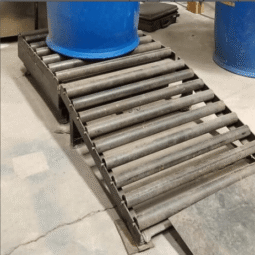roller platform weighing scale